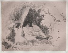 Nude Women, c. 1896. Creator: Camille Pissarro (French, 1830-1903)