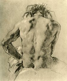 Nude back 1751, (1928). Artist: Giovanni Battista Tiepolo