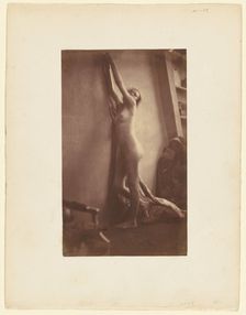 Nude, c. 1856. Creator: Frank Chauvassaigne
