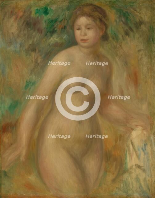 Nude, c. 1895. Creator: Pierre-Auguste Renoir.