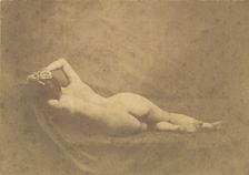 [Nude], ca. 1851. Creator: Possibly by Eugène Durieu