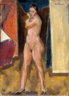 Nude, ca. 1927-1928. Creator: Alfred Henry Maurer