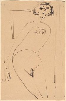 Nude, early 20th century, Creator: Ernst Kirchner