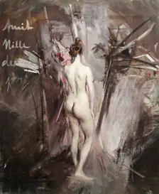 Nude from behind, 1895