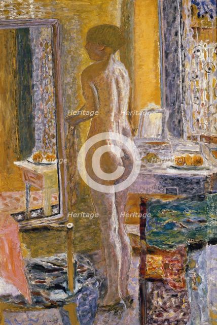 Nude in front of a mirror, 1931.