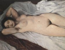 Nude lying , 1930