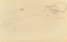 Nude lying