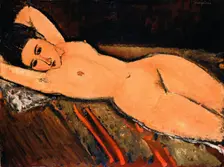 Nude lying (Nu couché), 1916