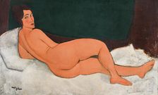 Nude lying (Nu couché) , 1917