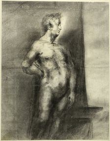 Nude Male Figure, n.d. Creator: Unknown