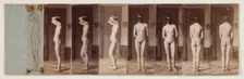 Nude Series #37, Brooklyn No. 2, c1883. Creator: Thomas Eakins