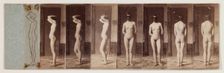 Nude Series #37, Brooklyn No. 2, c1883. Creator: Thomas Eakins