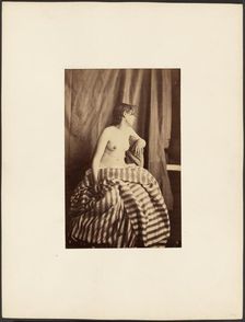 Nude study, 1853-1854. Creator: Eugène Durieu