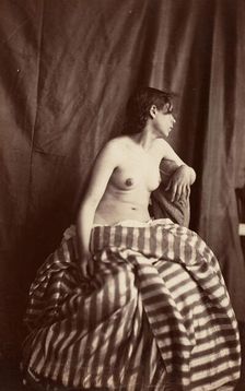 [Nude Study], 1853-54. Creator: Eugène Durieu
