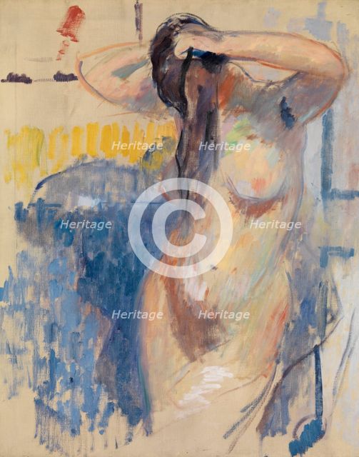 Nude Study, 1912. Creator: Rik Wouters.