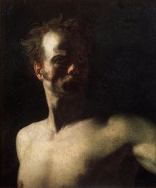 Nude Study c1810-c1811. Artist: Theodore Gericault