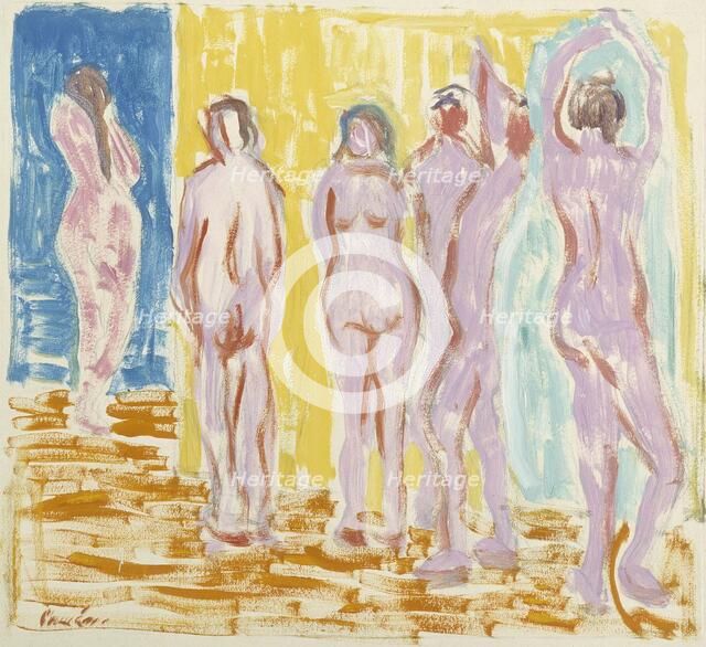 Nudes, 1912. Creator: Alvar Cawén.