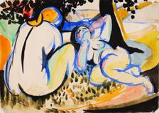 Nudes, 1915-1918. Creator: Henry Lyman Saÿen
