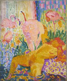 Nudes with Ibises, 1907