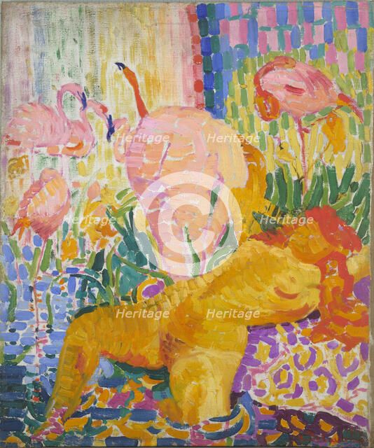 Nudes with Ibises, 1907.