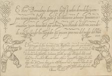 Nueva Arte a Escrivir, 1615-31., 1615-31. Creator: Unknown