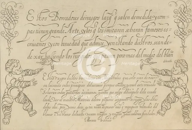 Nueva Arte a Escrivir, 1615-31., 1615-31. Creator: Unknown.