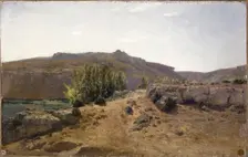 Nuévalos, (Aragon), c1856. Creator: Carlos de Haes