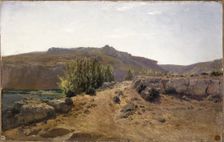 Nuévalos, (Aragon), c1856. Creator: Carlos de Haes