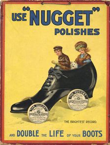 Nugget boot polish, 1910s