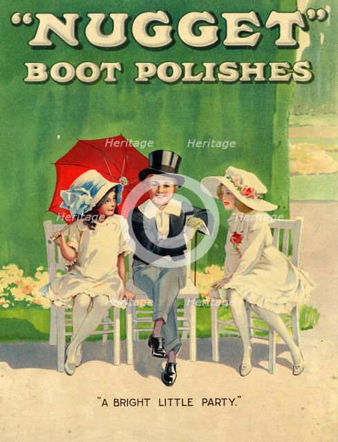Nugget boot polish, 1920s. Artist: Unknown