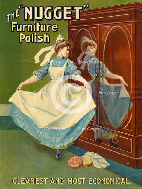 'Nugget' Furniture Polish, Cleanest and Most Economical, c1900. Artist: Unknown