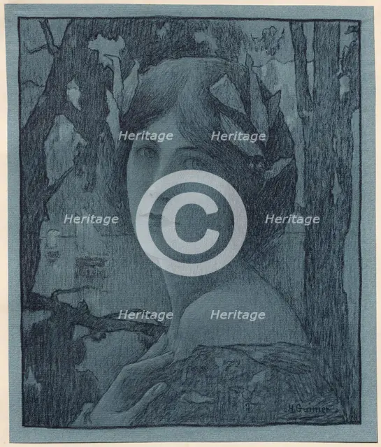 Nuit Douce, 1899. Creator: Henri-Jules Guinier (French, 1867-1927); Imprimerie Champenois.