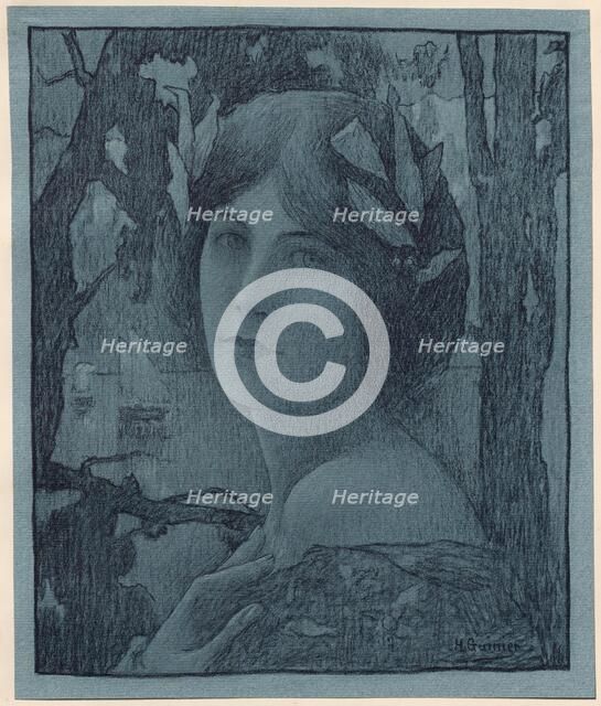 Nuit Douce, 1899. Creator: Henri-Jules Guinier (French, 1867-1927); Imprimerie Champenois.