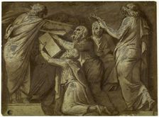 Numa Pompilius Giving the Laws to the Romans, n.d. Creator: Giovanni Battista Galestruzzi