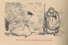 Numa Pompilius remembering the Grotto 1852. Artist: John Leech