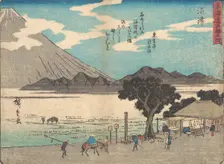 Numazu, ca. 1838., ca. 1838. Creator: Ando Hiroshige