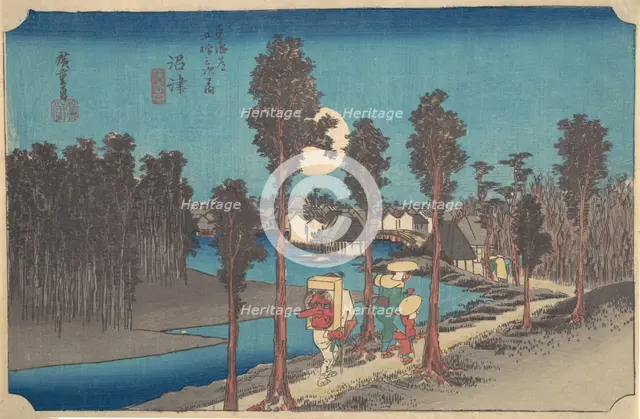 Numazu Ki Kure, ca. 1834., ca. 1834. Creator: Ando Hiroshige.