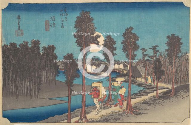 Numazu Ki Kure, ca. 1834., ca. 1834. Creator: Ando Hiroshige.