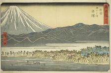 Numazu—No. 13, from the series "Fifty-three Stations of the Tokaido (Tokaido gojusan..., c. 1847/52. Creator: Ando Hiroshige