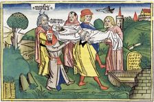 Numbers 20:22-29: the death of Aaron. Creator: Unknown