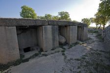 Numidian tombs at Mactaris, Tunisia. Artist: Samuel Magal