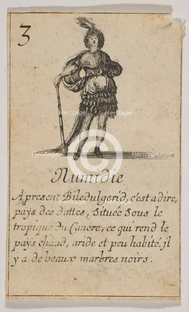 Numidie, 1644. Creator: Stefano della Bella.