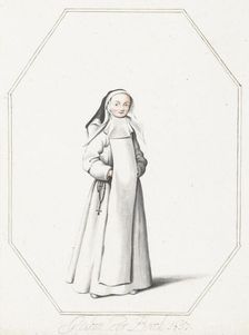 Nun, 1657. Creator: Gesina ter Borch
