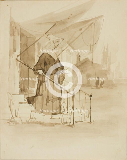 Nun, n.d. Creator: Auguste Xavier Le Prince.