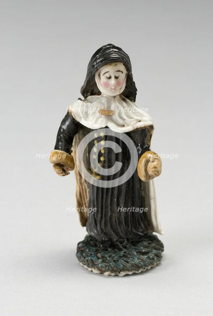 Nun, France, 18th century. Creator: Verres de Nevers.