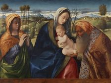 Nunc Dimittis, 1505. Creator: Giovanni Bellini