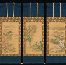 Nunobiki Waterfall, Mount Yoshino, and Tatsuta River, after 1709. Creator: Kanô Yôboku Tsunenobu