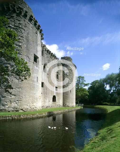 Nunney Castle, c1990-2010. Artist: Unknown.