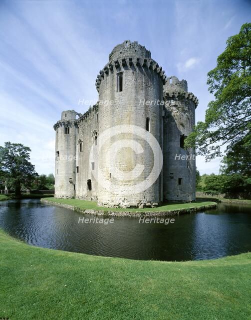 Nunney Castle, c1990-2010. Artist: Unknown.