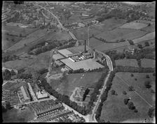 Nunroyd Mills on Leeds Road, Guiseley, West Yorkshire, c1930s. Creator: Arthur William Hobart